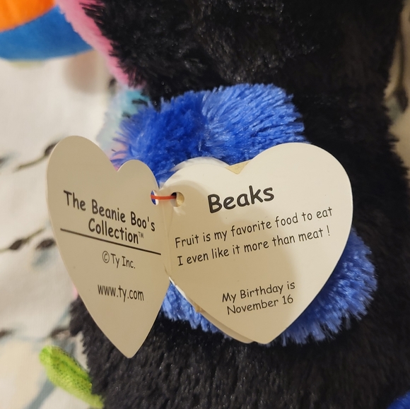 Ty Beanie Boo Beaks - Picture 2 of 4